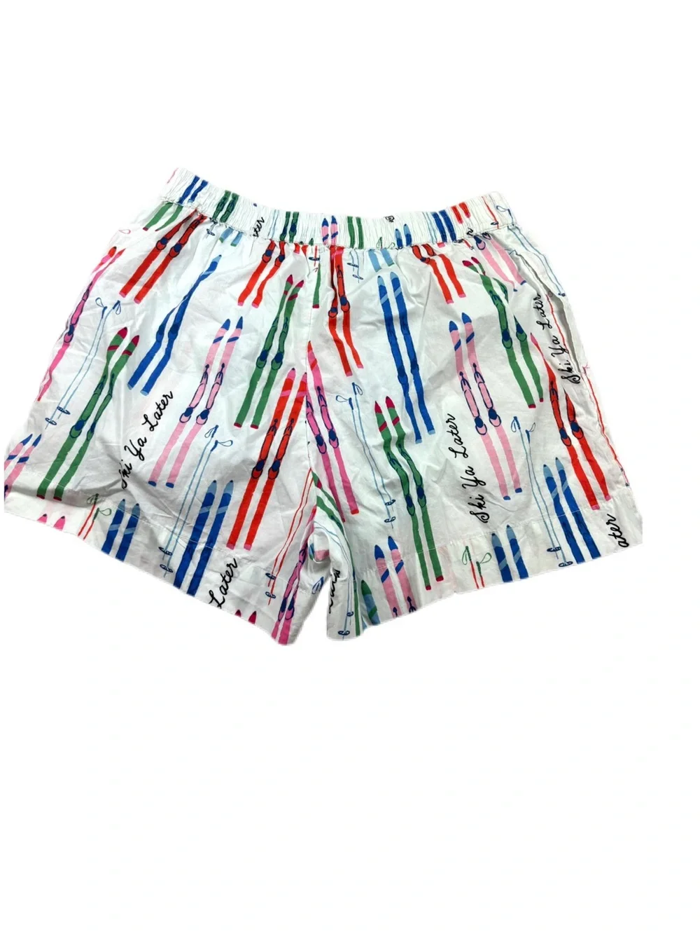 NWT! Anthropologie Lyrebird Ski Ya Later Shorts PJs Size XS